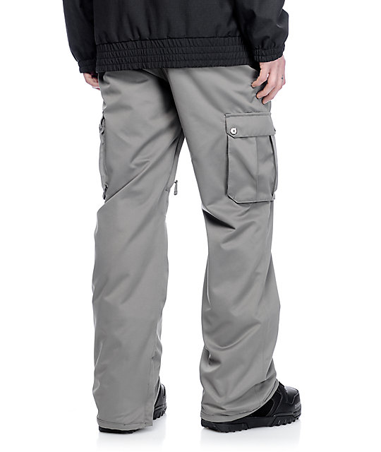 charcoal gray cargo pants