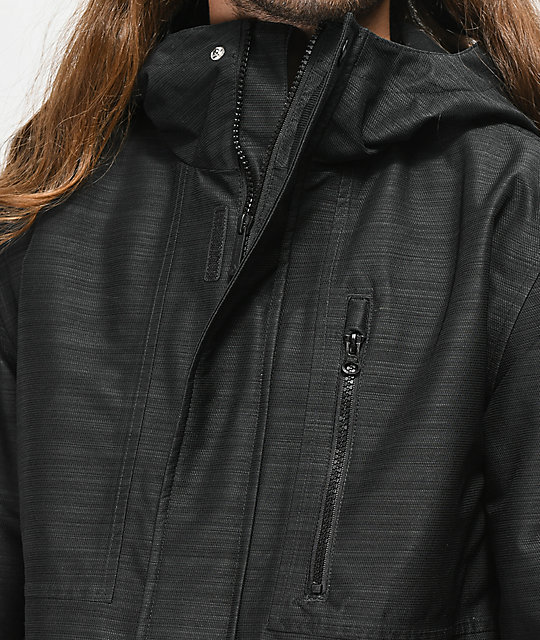 Aperture Bergman Black 10K Snowboard Jacket Zumiez