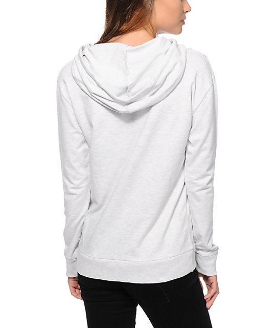 Aperture Billy Heather Grey Cowl Neck Hoodie | Zumiez