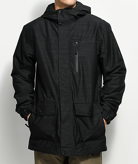 Aperture Secret Chute Black 10K Snowboard Jacket Zumiez