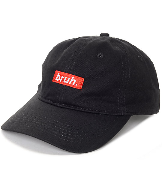 Artist Collective Bruh Black Baseball Hat | Zumiez