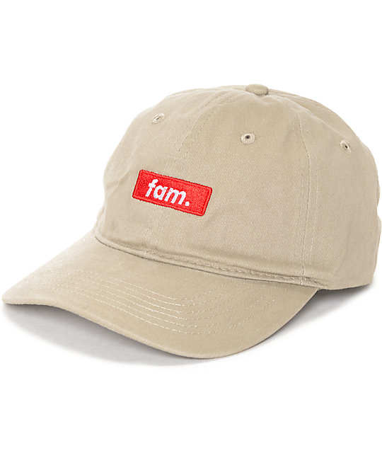 khaki dad cap