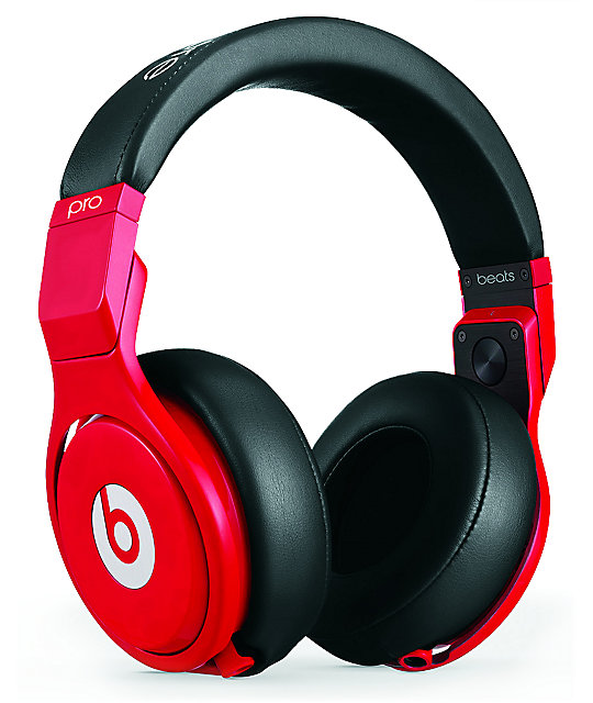 Beats By Dre Beats Pro Lil Wayne Red & Black LTD Headphones | Zumiez