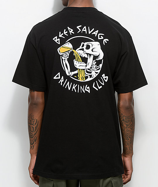 camiseta vans negra
