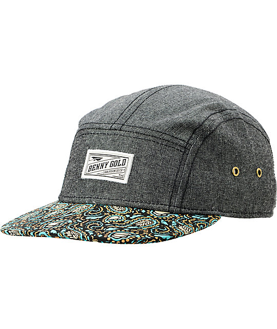 benny gold 5 panel hat