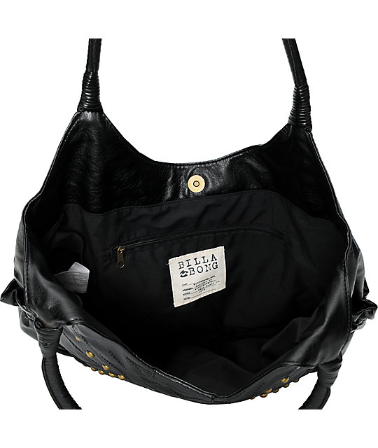 billabong leather bag