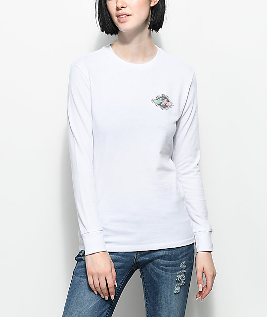 camiseta billabong blanca
