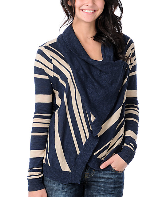 sweatshirt wrap cardigan