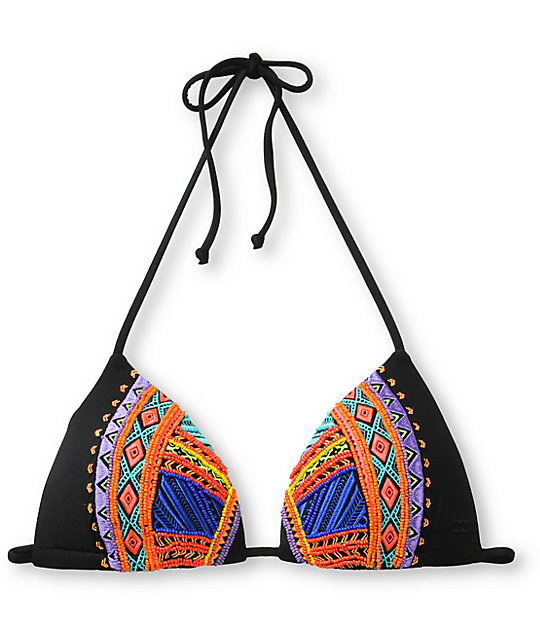 Billabong Zanzibar Molded Cup Triangle Bikini Top | Zumiez