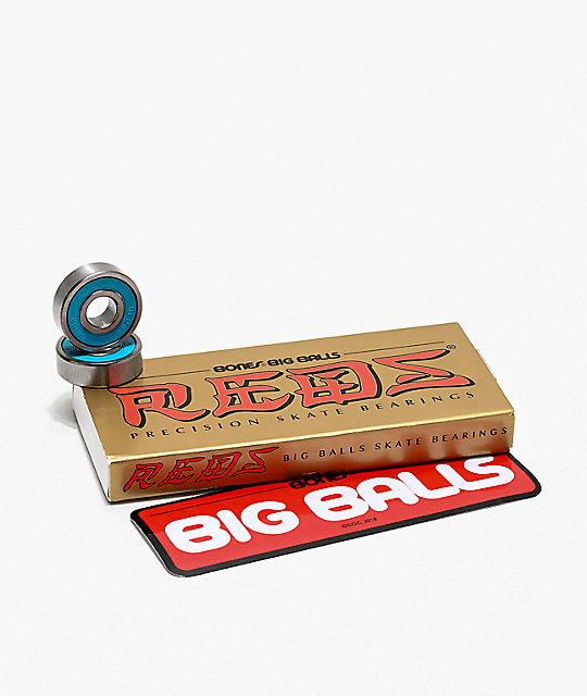 Bones Big Balls Skateboard Bearings Zumiez