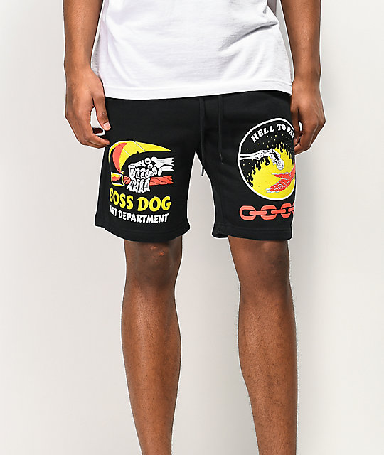 boss sweat shorts