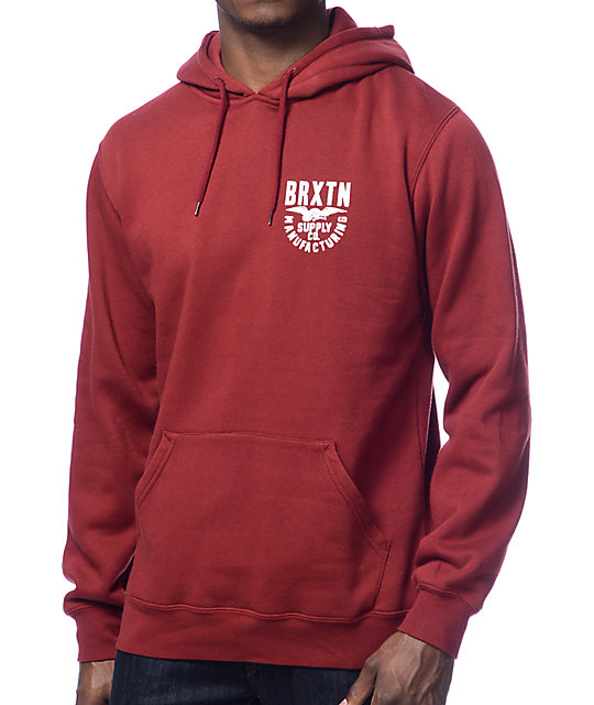 brixton supply hoodie