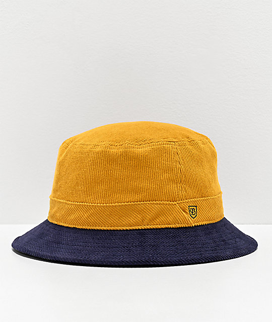 brixton corduroy hat