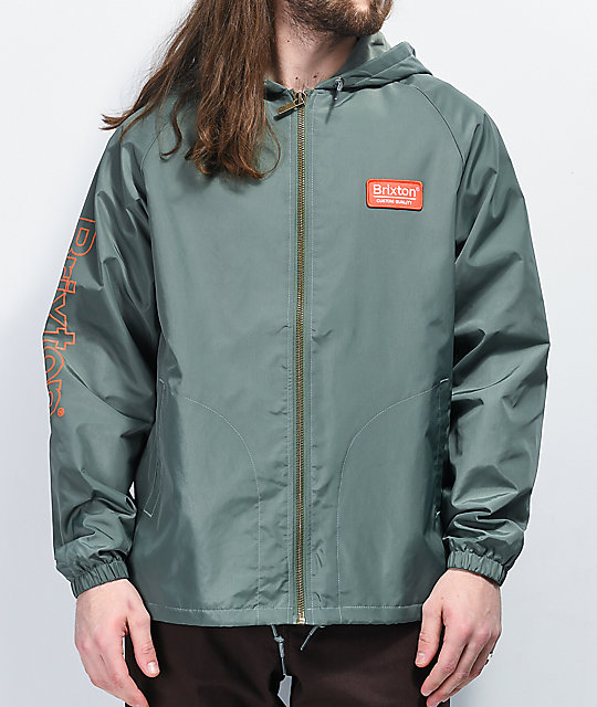 windbreaker hooded jacket