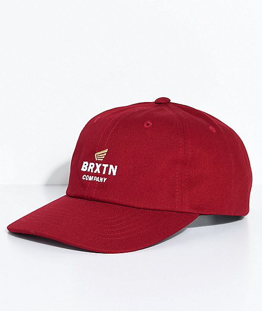 brixton red cap