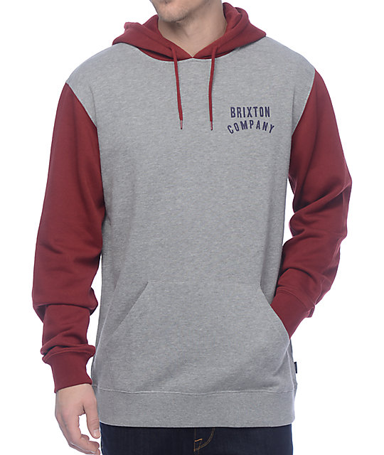 sudaderas color vino