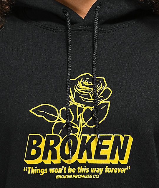 black and yellow hoodie