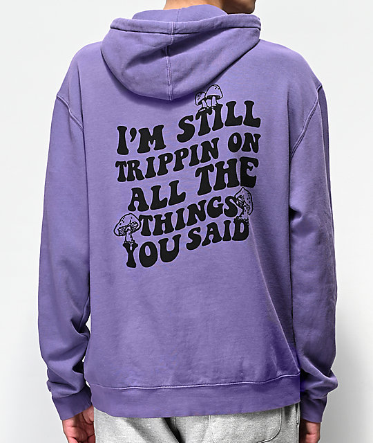 trippin hoodie