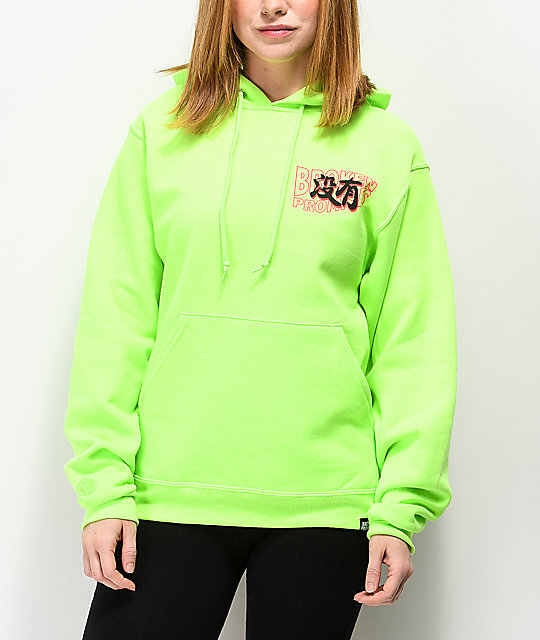 sudadera neon