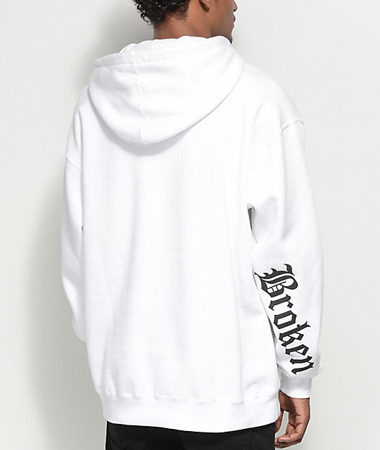 white hoodie zumiez