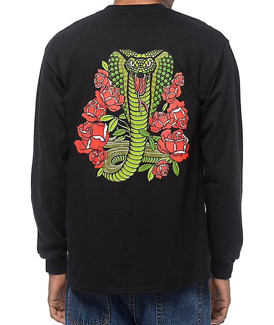 Broken Promises Venomous Black Long Sleeve T-Shirt | Zumiez