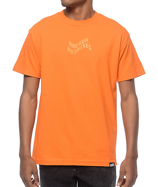Broken Promises Vortex Orange T-Shirt