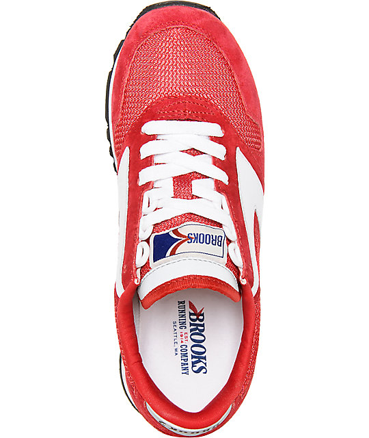 Brooks Chariot Red & White Womens Shoes | Zumiez