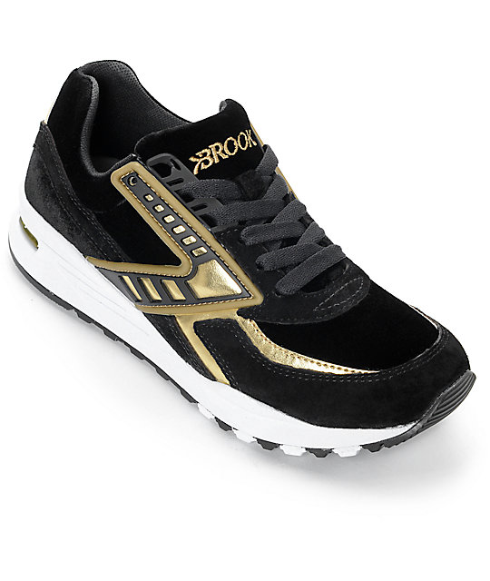 brooks gold shoes