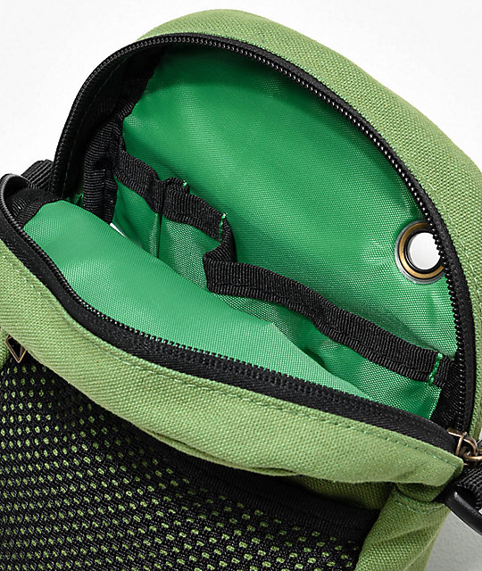 forest green shoulder bag