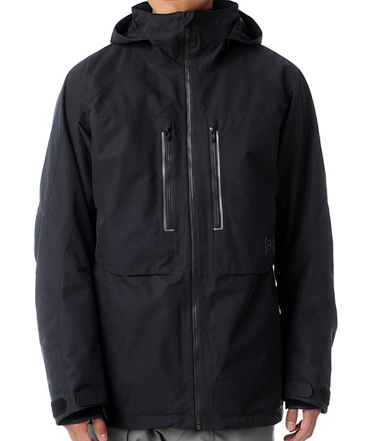 Burton AK Stagger Black 2L GORE-TEX Snowboard Jacket | Zumiez