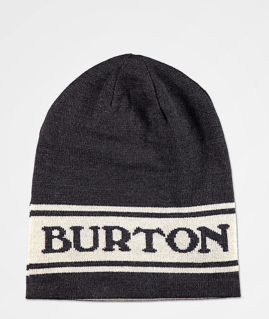 burton black beanie