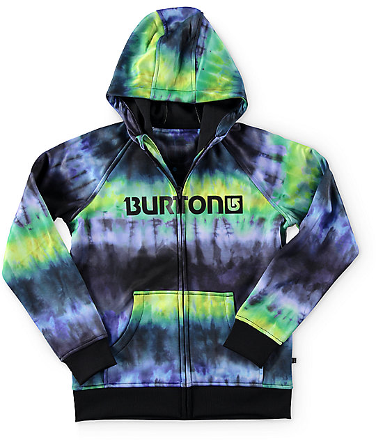 Burton Boys Bonded Tie Dye Tech Fleece | Zumiez