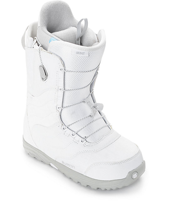 white burton boots