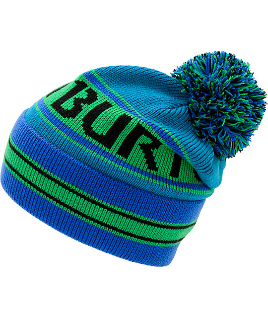 burton pom pom beanie