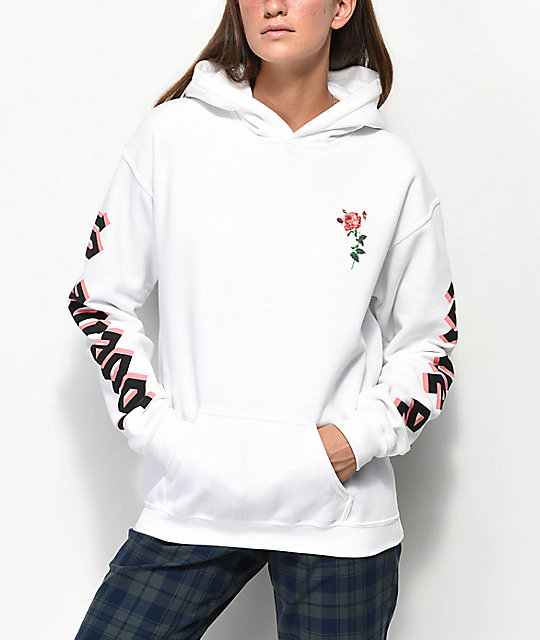 white hoodie zumiez