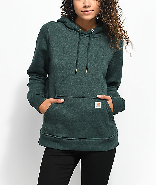 olive green carhartt hoodie