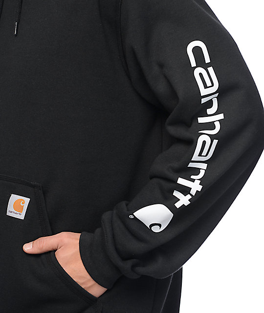 carhartt black sweatshirt