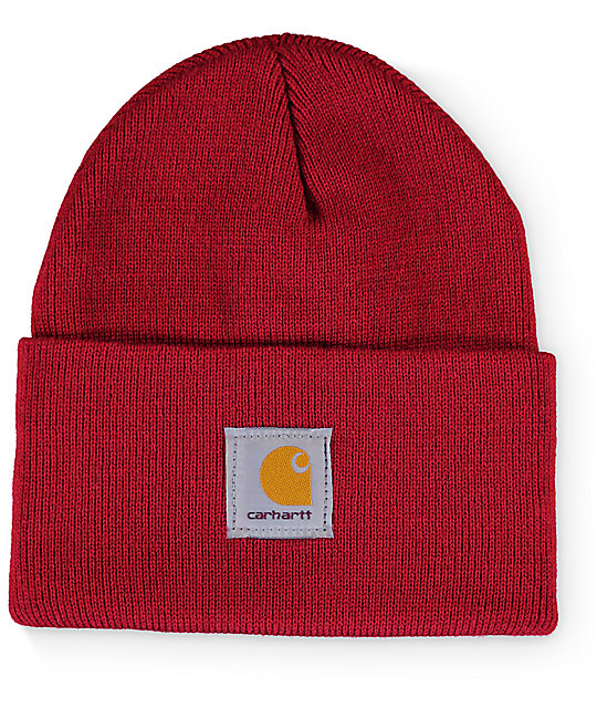 carhartt hat red