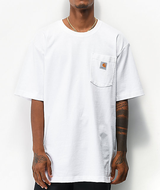 White T Shirt With Pocket Sale Online, SAVE 60%.
