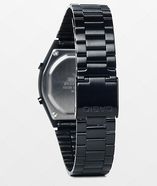 Casio Vintage All Black Digital Watch | Zumiez