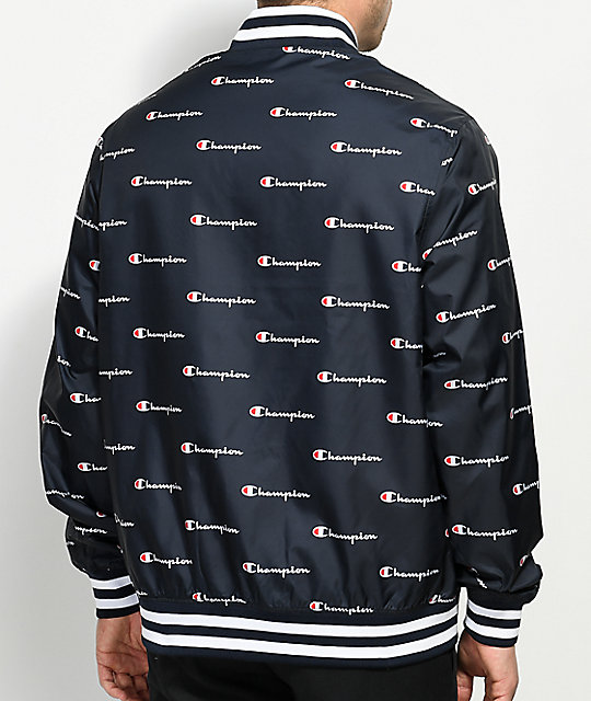 champion script jacket