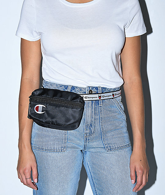 champion attribute 2.0 white fanny pack