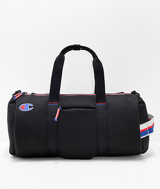 Champion Attribute Black Duffle Bag