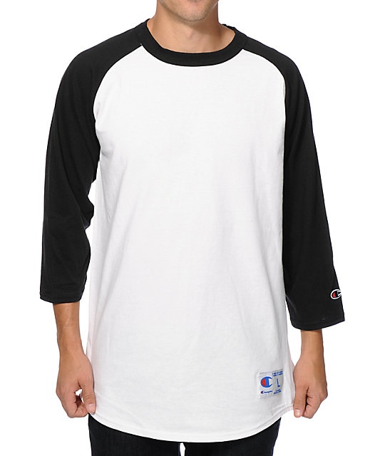 champion raglan tee