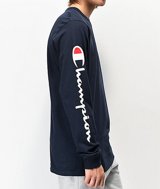 champion big c long sleeve