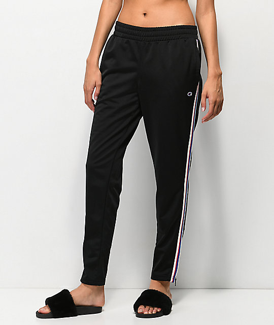 champion pants with stripe