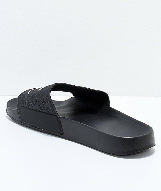 champion black sandals