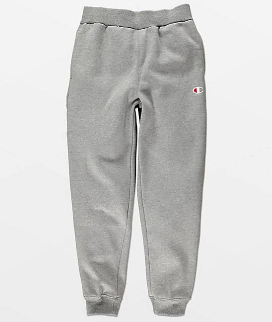 grey champion joggers junior