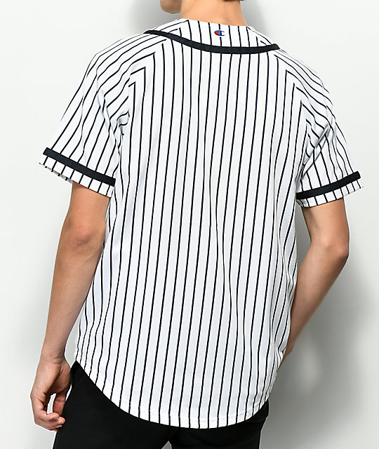 pinstripe jersey