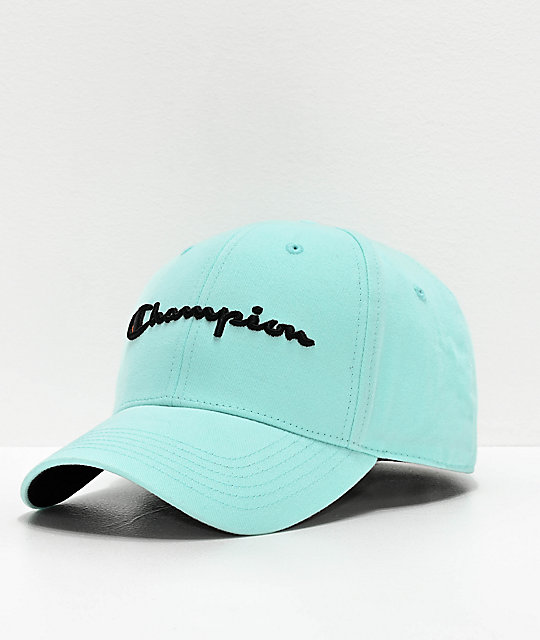 champion green hat